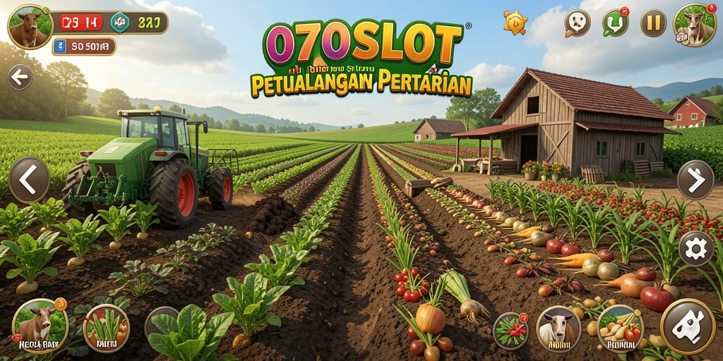 Gameplay seru di dunia pertanian 070SLOT.