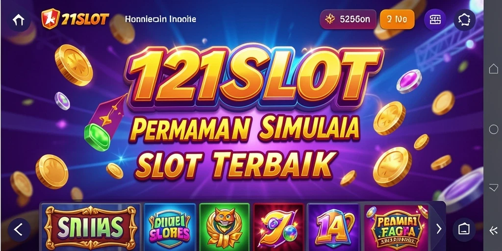 Tampilan gameplay 1121SLOT dengan mesin slot yang menarik.