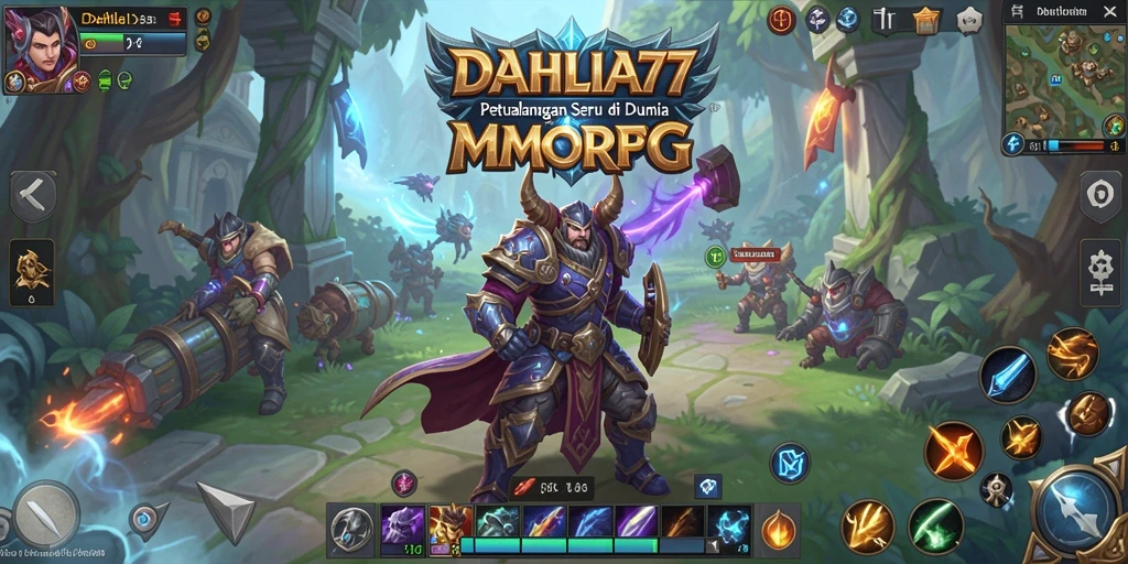Gameplay seru dalam DAHLIA77, petualangan menarik di dunia MMORPG.