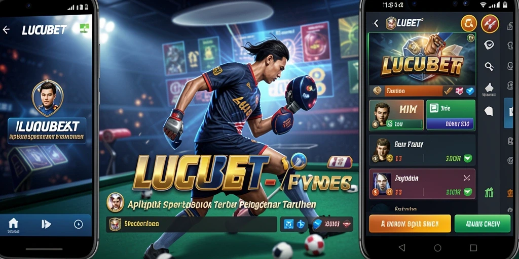 Tampilan menarik dari gameplay aplikasi sportsbook LUCUBET.