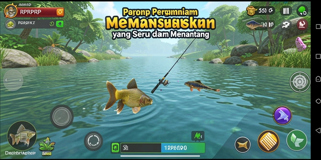Tangkapan besar dan pemandangan laut yang menakjubkan dalam RPRPRP.