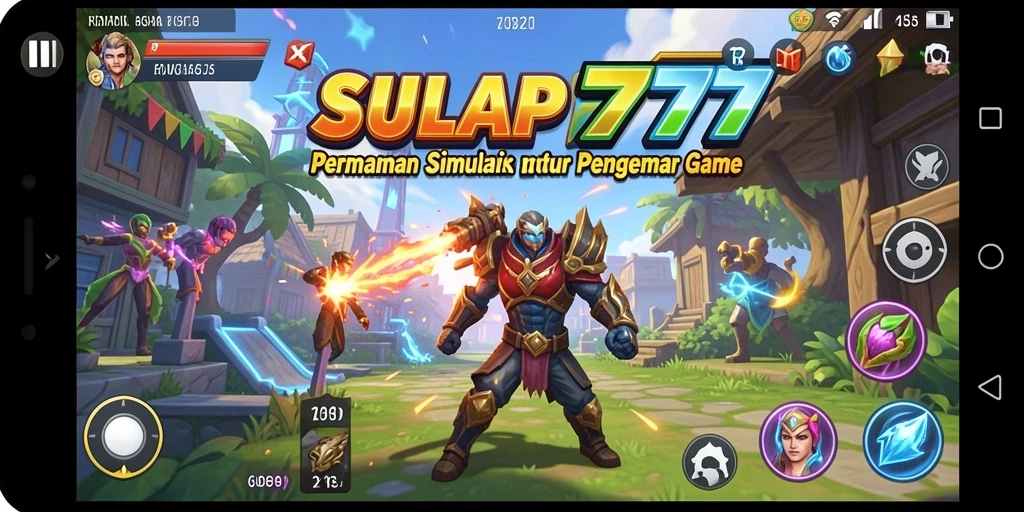 Tampilan menarik dari gameplay SULAP777 yang penuh warna.
