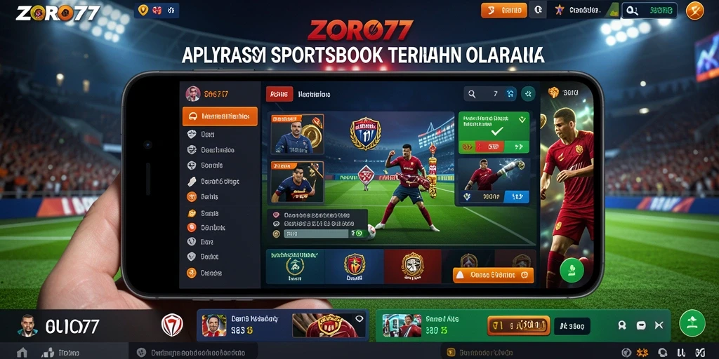Tampilan gameplay Sportsbook ZORO77 yang menarik dan interaktif.